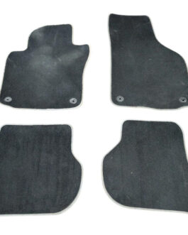 Floor Mat - Black Carpet Set Front & Rear 1K1863011S - 2012 Golf R